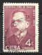 CUBA...." 1955..".....SG735.....USED.... - Gebraucht