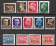 Ionian Island 1941 Italian Occupation ISOLE JONIE Overprint Complete MNH Set Vl. 1 / 13 - Ionische Eilanden