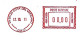 VATICANO - 2011 CONGREGAZIONE DELLA FEDE (CDF2) - Ema Affrancatura Mecc. Rossa Red Meter Su Busta Non Viaggiata - 1876 - Franking Machines (EMA)