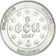 Monnaie, Belgique, 5 Ecu, 1987, TTB+, Argent, KM:166 - Ecu