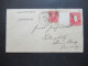 USA 1905 Ganzsachen Umschlag Mit ZuF Stempel Los Banos Cal. Nach Kettingholz Ank. Stempel Tandslet (Alser) - Briefe U. Dokumente