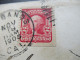 USA 1905 Ganzsachen Umschlag Mit ZuF Stempel Los Banos Cal. Nach Kettingholz Ank. Stempel Tandslet (Alser) - Storia Postale