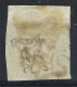 GRANDE BRETAGNE Ca.1840: Le "penny Black" Y&T 1, Lettres "QK", Pl.3, TB Obl. Croix De Malte, Très Forte Cote - Used Stamps