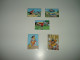 F4 ( 340 ) / Lot De 5 Chromos Autocollants " Bob Et Bobette " - Vandersteen 1995 - Chromos