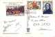 MONACO / PHILATELIE SUR CARTE POSTALE - Brieven En Documenten