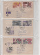 LOT DE 12 ENVELOPPES 1er JOUR DE TCHECOSLOVAQUIE DE 1967 - Brieven En Documenten