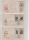 Delcampe - LOT DE 12 ENVELOPPES 1er JOUR DE TCHECOSLOVAQUIE DE 1968 - Cartas & Documentos