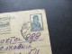 Russland UdSSR 1939 / 41 Ganzsache Reponse / Antwortkarte P 156 A Mit Viel Inhalt - Covers & Documents