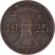 Monnaie, Allemagne, Reichspfennig, 1925 - 1 Rentenpfennig & 1 Reichspfennig