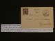 BU8  ILE DE LA REUNION  BELLE LETTRE RR 1895 PAQUEBOT MARSEILLE A  CASSE FRANCE +25C  +AFF. INTERESSANT++ - Cartas & Documentos