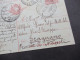 Italien 1918 Ganzsache Carte Postale Avec Response Payee / Fragekarte 2x Stempel Santa Croce Del Sannio - Stamped Stationery