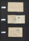 6 Voorlopers Periode Tussen 1809 En 1864 Met O.a. 1 X Stempel MIDI  ; Details En Staat Zie 4 Scans ! LOT 357 - Autres & Non Classés