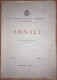 Istituto Superiore Orientale Di Napoli. - Annali IX Facs. I Dicembre 1936, XV - Livres Anciens