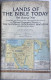 LANDS OF THE BIBLE TODAY WITH HISTORICAL NOTES ,THE NATIONAL GEOGRAPHIC MAGAZINE ,1956 ,MAP - Atlas, Cartes