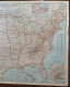 THE UNITED STATES , ,THE NATIONAL GEOGRAPHIC MAGAZINE ,1956 ,MAP - Atlases, Maps