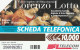 SCEDA TELEFONICA - LORENZO LOTTO (2 SCANS) - Öff. Themen-TK