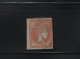 GREECE 1868/69 LARGE HERMES HEAD 10 LEPTA USED STAMP INVERTED "1" , BUT THIN HELLAS No 26aNa - Gebraucht