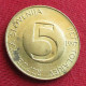 Slovenia 5 Tolarjev 1997 KM# 6 Lt 969 *VT  Eslovenia Slovenija Slovenie - Slovenia