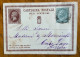 CARTOLINA POSTALE N. 1 + 5 C. PER L'ESTERO - FRATELLI FELTRINELLI DESENZANO  14/9/77 - TIMBRO AL RETRO - - Ganzsachen