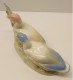 Delcampe - -SUJET DECORATIF 2 CANARDS/OIES PORCELAINE Signée REX VALENCIA HAND MADE SPAIN  E - Autres & Non Classés