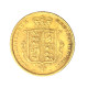 Royaume-Uni 1/2 Souverain Victoria Buste Jeune Et Armoiries 1883 Londres - 1/2 Sovereign