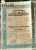 1 Action  Société Francaise Des AUTOMOBILES  ZEDEL - OBLIGATION  De CINQ CENT FRANCS AU PORTEUR  1919  Rares - Automobil