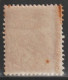 MONACO - 1891 - YVERT N° 15 * MH - PETITE ROUSSEUR - COTE = 250 EUR. - Ungebraucht