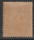 MONACO - 1891 - YVERT N° 19 * MLH - COTE = 38 EUR. - Nuevos