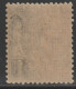 MONACO - 1891 - YVERT N° 20a * MLH - COTE = 38 EUR. - Unused Stamps