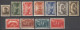 MONACO - 1922 - SERIE COMPLETE YVERT N° 54/64 * MLH - COTE = 85 EUR - Unused Stamps
