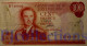 LUXEMBOURG 100 FRANCS 1970 PICK 56a VF W/GRAFFITI - Luxembourg