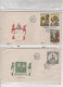 Delcampe - LOT DE 12 ENVELOPPES 1er JOUR DE TCHECOSLOVAQUIE DE 1968 - Storia Postale