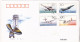 China Stamp Train FDC Planes Supersonic Aircraft Silk Cover 1996 - 1990-1999