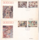 China PRC 1994 THE DUNHUANG MURALS FDC - 1990-1999