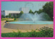 292495 / United States Evansville Fountain  PC USED (O) Flamme 1996 - 50 C. Air Mail Aviation Pioneers - Harriet Quimby - Evansville