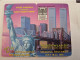 UNITED STATES AMERICA  / $25,-   NEW YORK / TWIN TOWERS/ PUZZLE 2 CARDS / MATCHING SERI   1000 E  PREPAID MINT** 13853** - Amerivox