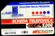 G 633 C&C 2697 SCHEDA TELEFONICA USATA COMUNICAZIONE VARIANTE ALFANUMERICA DISCRETA QUALITA' - [3] Errores & Variedades