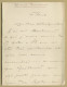 André Wormser (1851-1926) - French Romantic Composer - Autograph Letter Signed - Zangers & Muzikanten