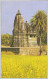 India Khajuraho Temples MONUMENTS - JAVARI Temple Eastern Group Picture Post CARD New As Per Scan - Ethniciteit & Culturen