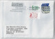 Netherlands 2023 Priority Cover Rotterdam Brazil Stamp Slogan Cancel Postage Checked Delivered In A Sustainable Way Leaf - Lettres & Documents