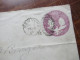 Delcampe - USA Kleiner Belegeposten / Ganzsachen / Umschläge! 1x Mit Stempel Pony 1893 Insgesamt 11 Stück! Schiffspost Nach Deutsch - ...-1900