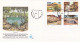 SOUTH WEST AFRICA 1988 4 First Day Covers FDC 60,61,62,63 - Storia Postale