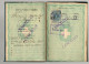 1558,GREECE,UK,NIGERIA 1948-1958 COMPLETE 72 PAGES GREEK PASSPORT(FAULTS)90 STAMPS AND REVENUES, 29 SCANS - Nigeria (...-1960)