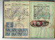 Delcampe - 1558,GREECE,UK,NIGERIA 1948-1958 COMPLETE 72 PAGES GREEK PASSPORT(FAULTS)90 STAMPS AND REVENUES, 29 SCANS - Nigeria (...-1960)