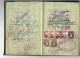 Delcampe - 1558,GREECE,UK,NIGERIA 1948-1958 COMPLETE 72 PAGES GREEK PASSPORT(FAULTS)90 STAMPS AND REVENUES, 29 SCANS - Nigeria (...-1960)