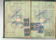 Delcampe - 1558,GREECE,UK,NIGERIA 1948-1958 COMPLETE 72 PAGES GREEK PASSPORT(FAULTS)90 STAMPS AND REVENUES, 29 SCANS - Nigeria (...-1960)