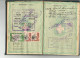 Delcampe - 1558,GREECE,UK,NIGERIA 1948-1958 COMPLETE 72 PAGES GREEK PASSPORT(FAULTS)90 STAMPS AND REVENUES, 29 SCANS - Nigeria (...-1960)