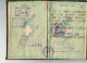 Delcampe - 1558,GREECE,UK,NIGERIA 1948-1958 COMPLETE 72 PAGES GREEK PASSPORT(FAULTS)90 STAMPS AND REVENUES, 29 SCANS - Nigeria (...-1960)