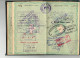 Delcampe - 1558,GREECE,UK,NIGERIA 1948-1958 COMPLETE 72 PAGES GREEK PASSPORT(FAULTS)90 STAMPS AND REVENUES, 29 SCANS - Nigeria (...-1960)