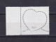 COEUR DE CACHAREL N°3748a VARIETE SIGNE CALVES BORD DE FEUILLE SANS LA POSTE & ITVF - Unused Stamps